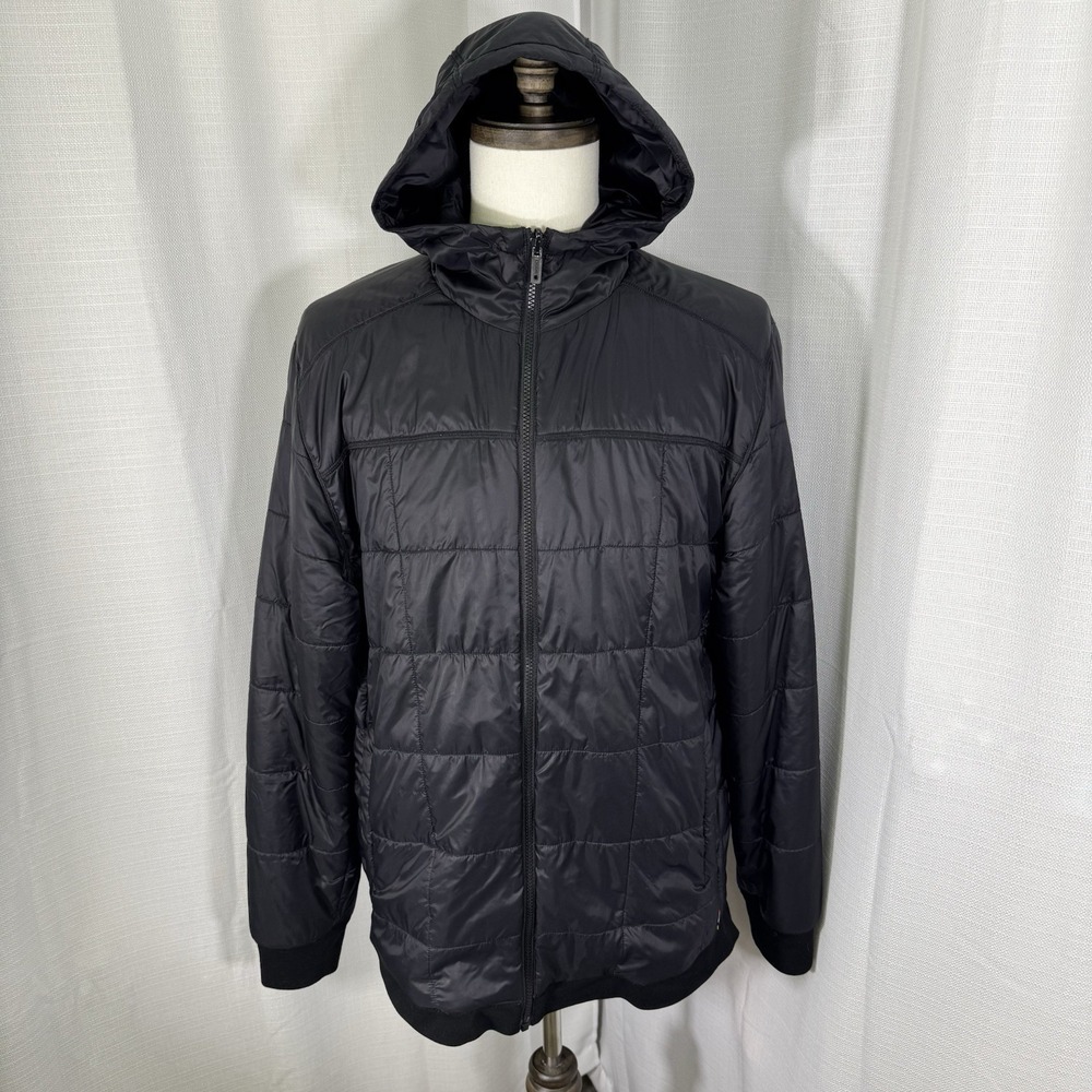 Smartwool Urban Upslope Hooded Puffer Jacket Mens XL Insulated Reversible Black